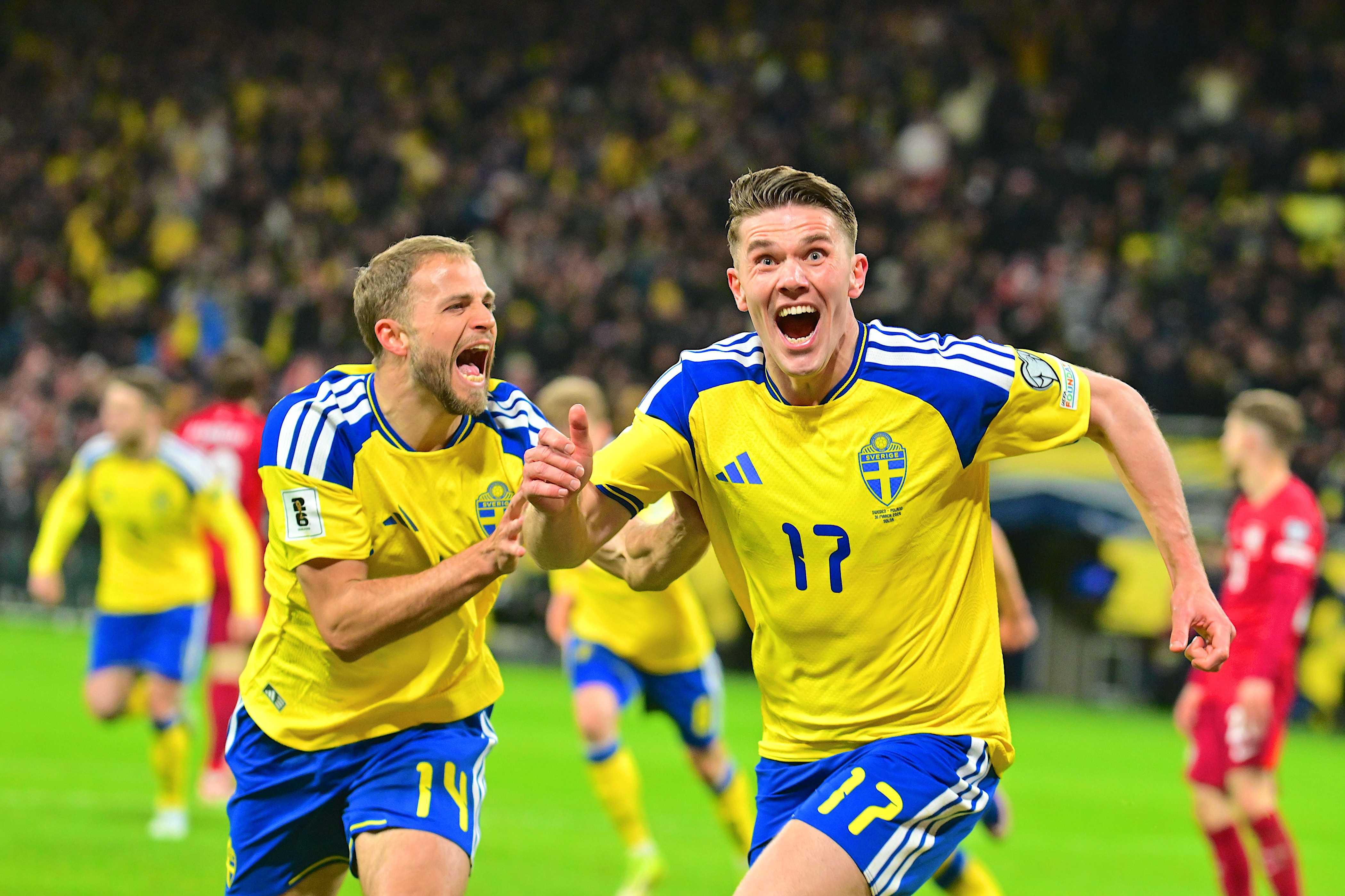 皇冠体育官方网站-最大功臣！TA：约克雷斯附加赛首战戴帽 次战波兰唯一射门即绝杀